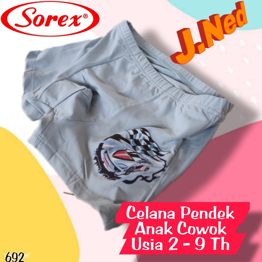 J692 | CD BOXER ANAK PRIA SOREX TM751 | SOREX KIDS PRIA | CELANA DALAM ANAK