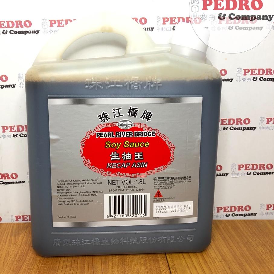 

☋ Pearl River bridge soy sauce 1.8L kecap asin jerigen kecil ۩