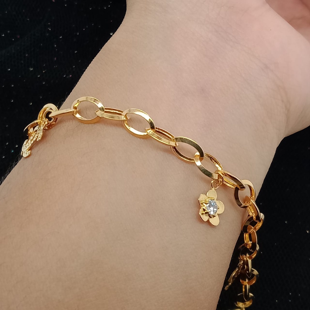 Gelang Emas 17K - 4.7 Gr Kadar 750 - 4529