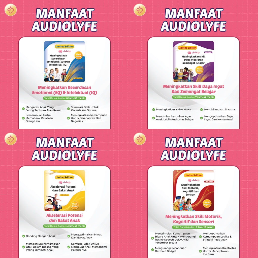 Bundling DVD Audiolyfe Anak &amp; DVD Audiolyfe Dewasa