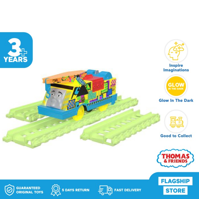 Thomas &amp; Friends TrackMaster Motorized Hyper Glow (Kevin) - ES