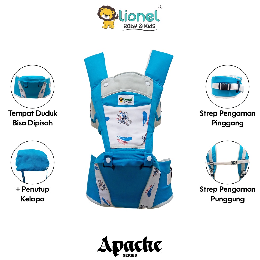 GENDONGAN HIPSEAT LIONEL BABY CHUGBOG LAFILY 6 IN 1