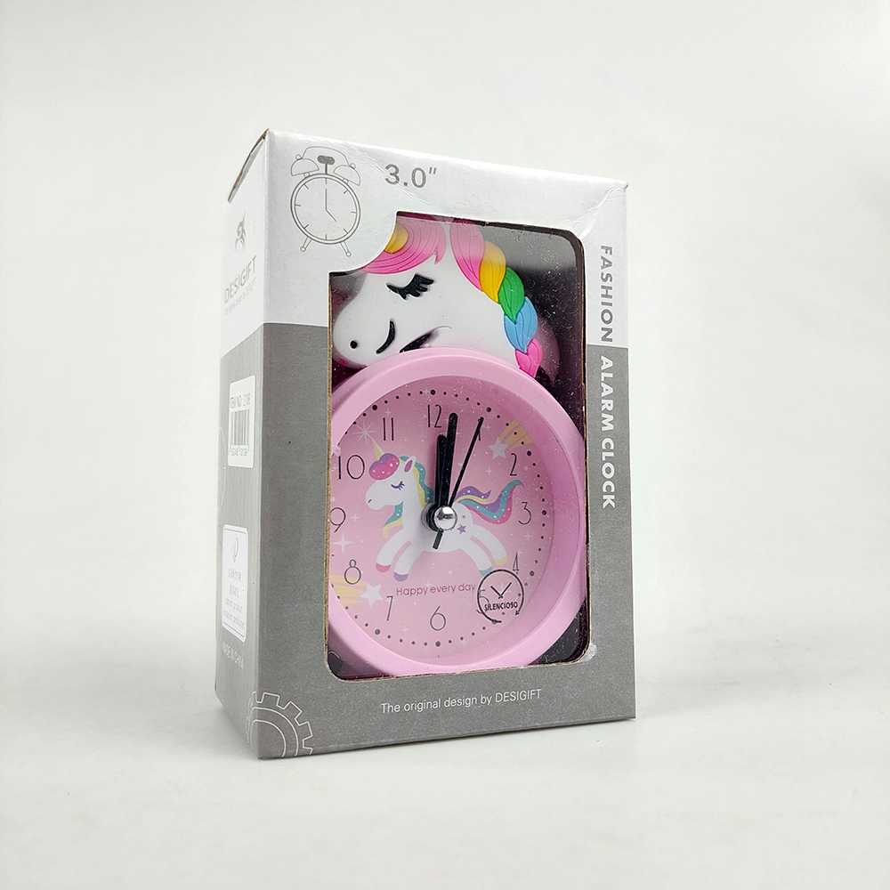 (BISA COD) FTIHSHP DESIGIFT Jam Weker Alarm Model Classic Unicorn - DS2108