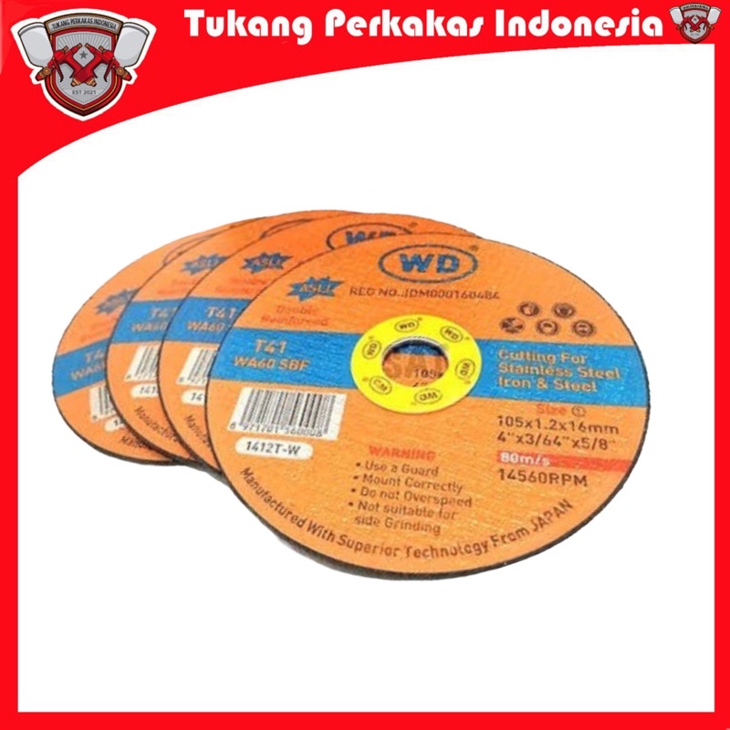 Paket Komplit Mesin Gerinda 4 inch Free 4pcs batu potong wd + Mesin bor listrik 10 mm Free mata bor besi set 13 pcs