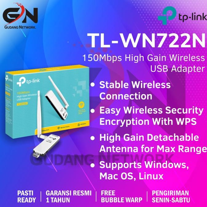 TP-Link TL-WN722N USB Wifi TPLINK / TP LINK TL WN722N /TL WN 722N