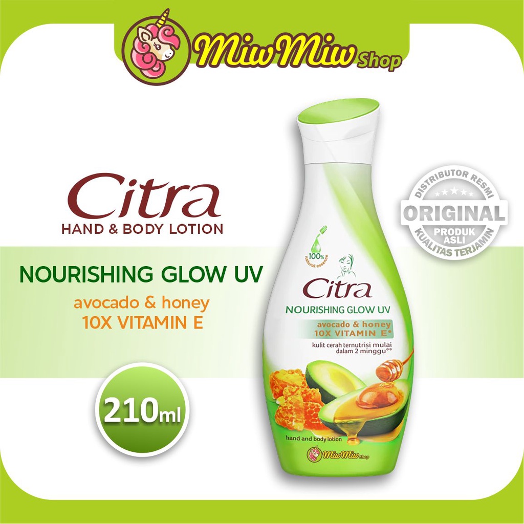 CITRA Hand &amp; Body Lotion Glow UV