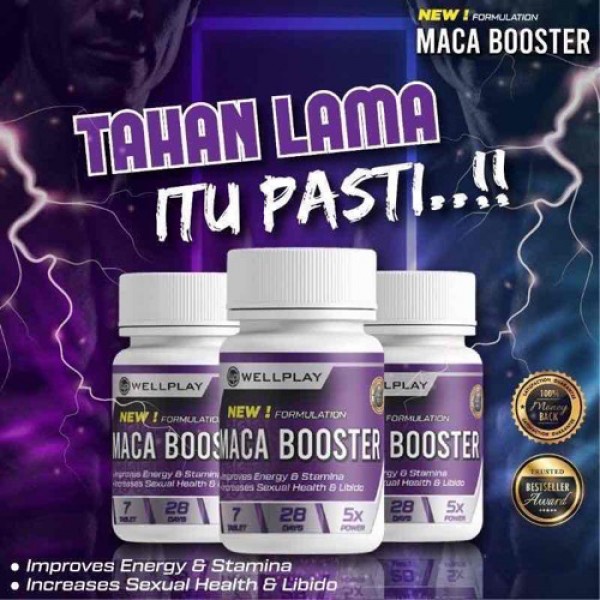 MACA BOOSTER Permen Obat Herbal Atasi Masalah Pria Dewasa