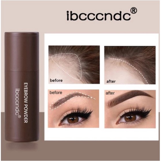 Ibcccndc Cetakan Alis Instan Bedak Alis Eyebrow Powder Eyebrow Stamp Alis Stempel Alis Waterproof dengan 10 Model Cetakan Alis