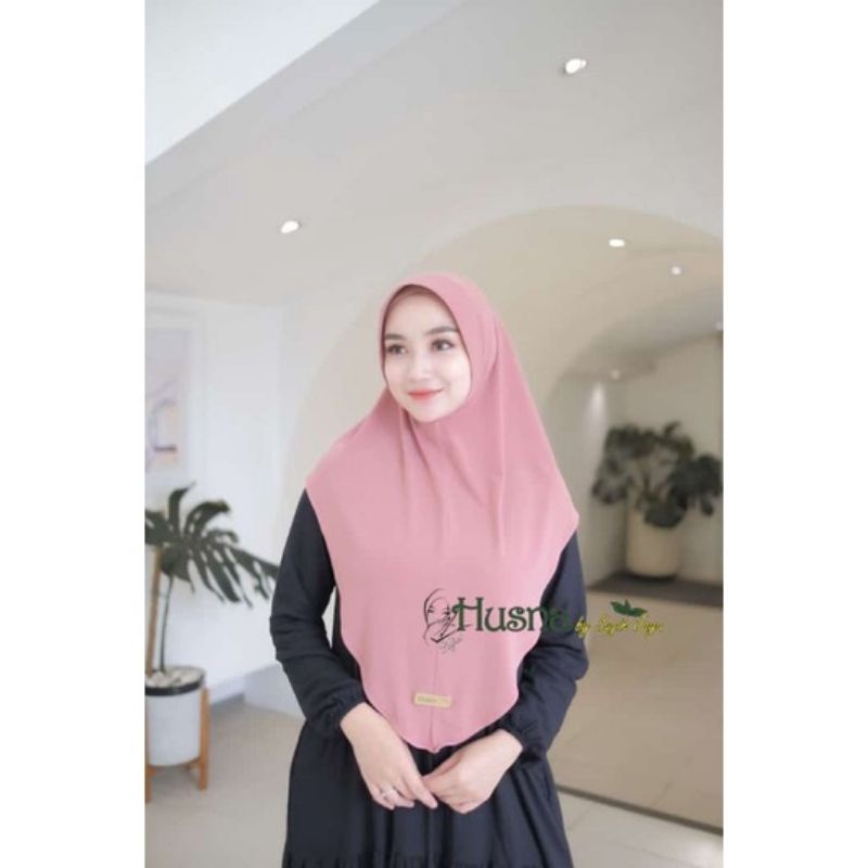 (HUSNA) Hijab instan ped marwah premium ori husna