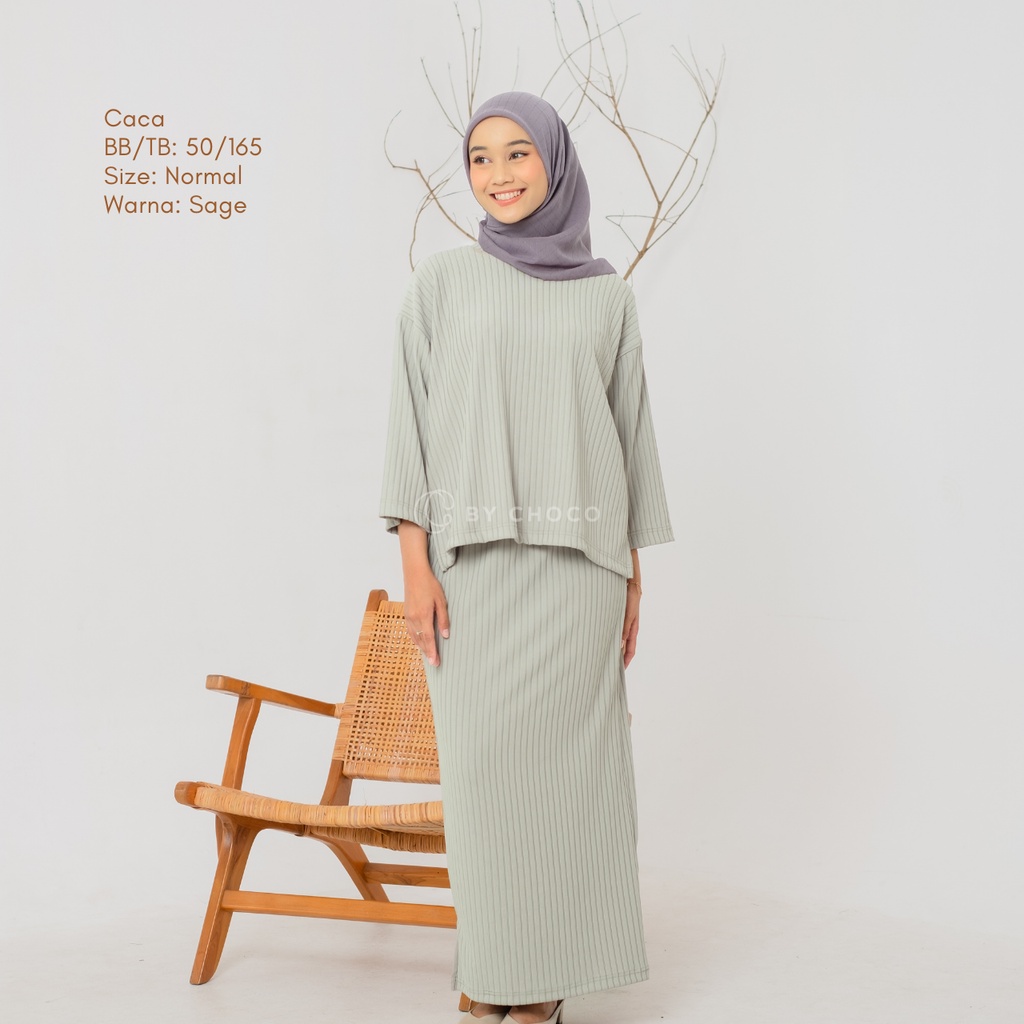 Hanni Set | Setelan Rok Knit Hornet