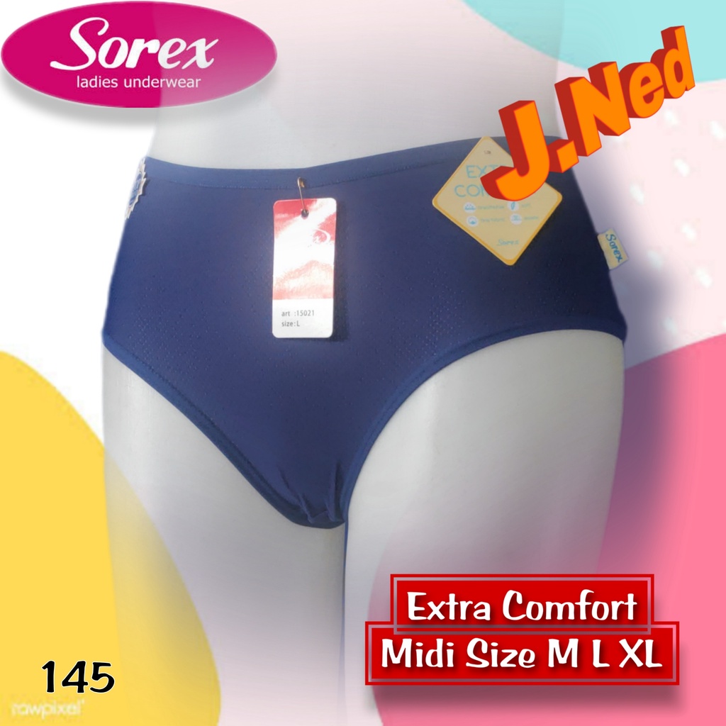 J145 CELANA DALAM WANITA SOREX SIZE M - XL