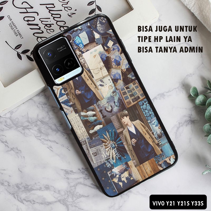 Casing Case Hp kekinian SOEK JIN BTS case Vivo Y21 / Y21s / Y21T / Y21A / Y33s - Fashion Case Cassin