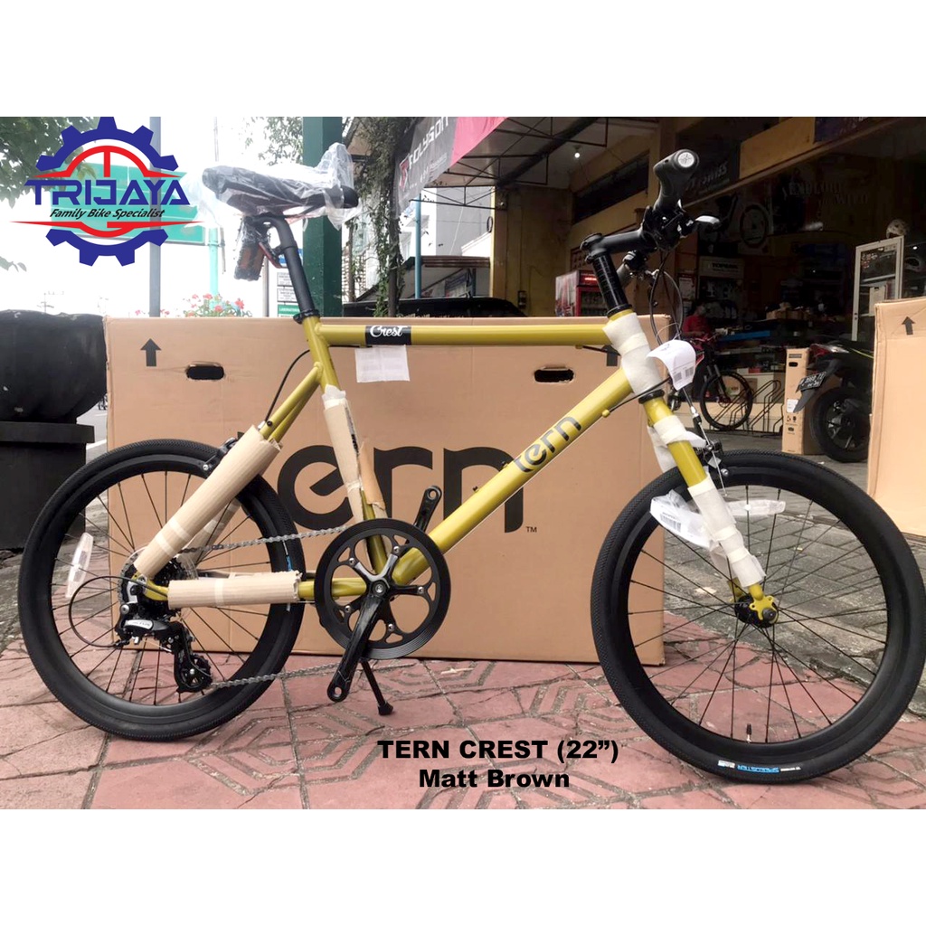 Tern Crest [22 inch] Sepeda Classic Japanese Minivelo 8 Speed
