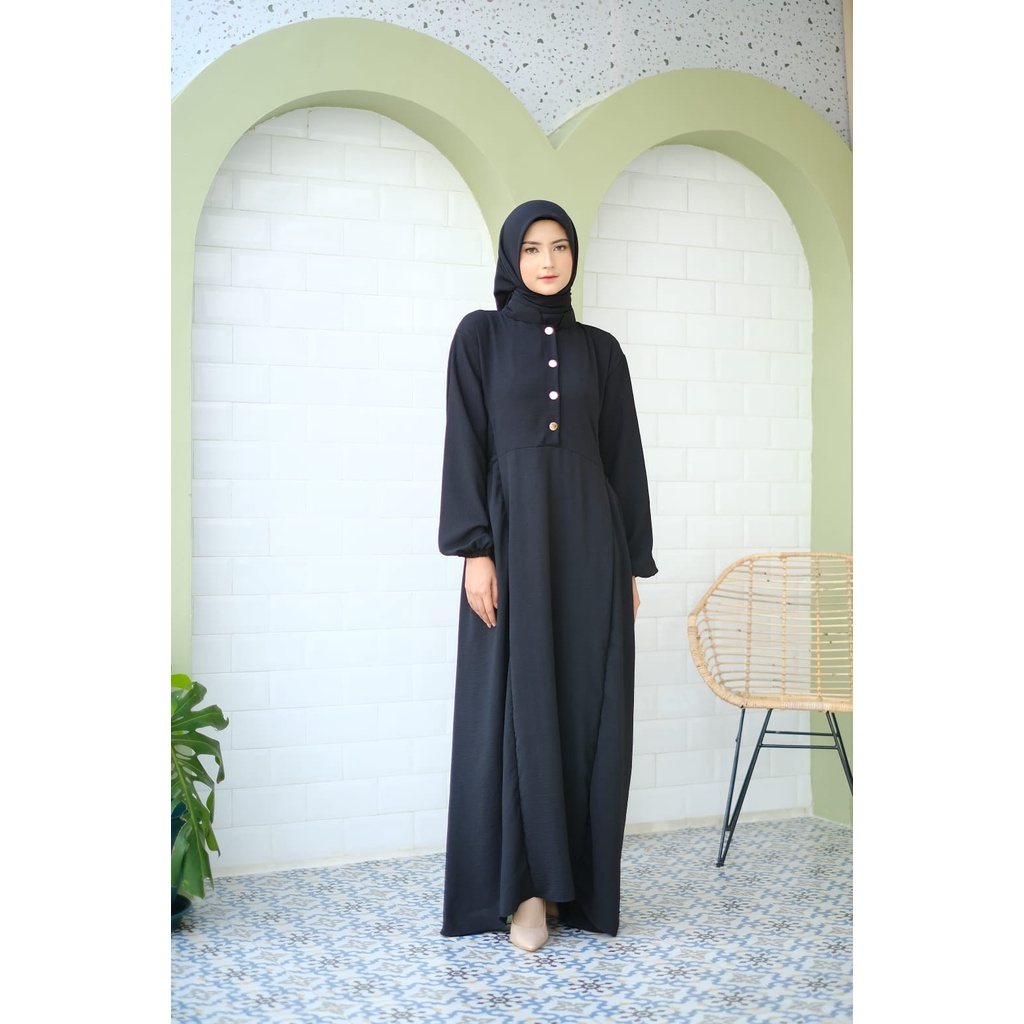 Malika dress - dress simple saku kiri kanan busui friendly / dress modern / dress model terbaru 2023 / dress modern kekinian / dress model korea / dress model terbaru / dress model belanda / dress modis / dress modern kondangan / dress remaja kekinian