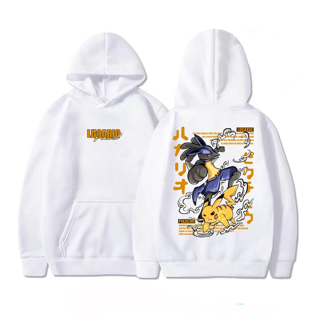 OODIE Black Clover Hoodie Chainsaw Man Hoodie Ichigo Bankai Hoodie Lucario Pikachu Hoodie Nezuko Kamado Hoodie Pocita Hoodie Saitama One Punch Man Hoodie Tokyo Revengers Mikey Hoodie SPYxFamily Hoodie Anime Manga SIGN CLOTH