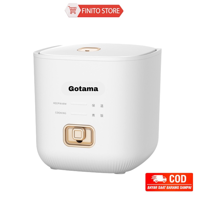 Rice Cooker Mini Gotama 200 Watt Desain Elegan Yype Jws66656B / Penanak Nasi 200 Watt Multifungsi &amp; Praktis