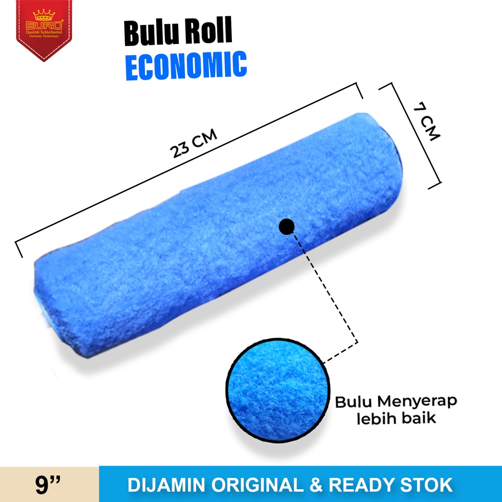 Kuas Roll / Paint Roller / Kuas Rol Cat Tembok ERA 9 INCH murah