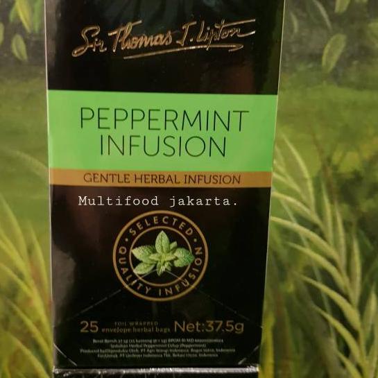 

➴ Lipton peppermint infusion tea ✪