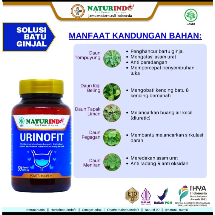 Urinofit Obat Herbal Ampuh Beser Ngompol Anak Dewasa Anti Ngompol Ampuh Keluhan Kandung Kemih Anyang