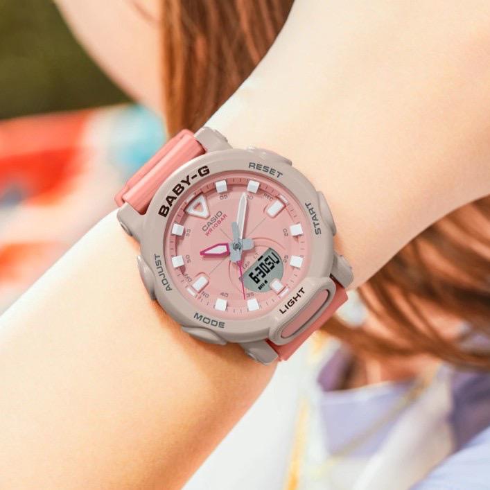 BONUS STRAP Jam tangan Baby-G BGA310 CAS!0 Wanita &amp; anak anak dgital analog anti air