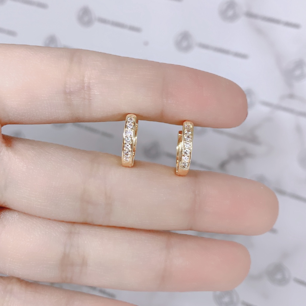 Anting Xuping Gold Perhiasan Fashion Wanita Permata Satu 01