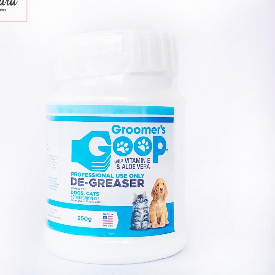➵ Degreaser Groomer's Goop 250Gr Cat & Dog Groomer Goop Repack ➧