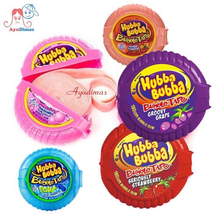 

Ready[bisa Cod] Hubba Bubba Bubble Tape - Bubble Gum - Permen karet - Original