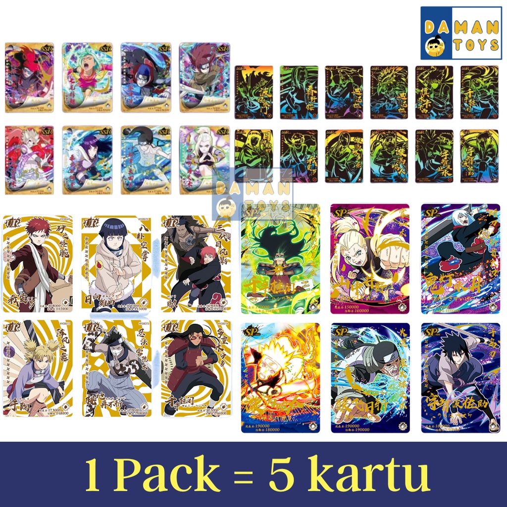 Kartu Naruto Baruto Sakura 1Pak Legendary