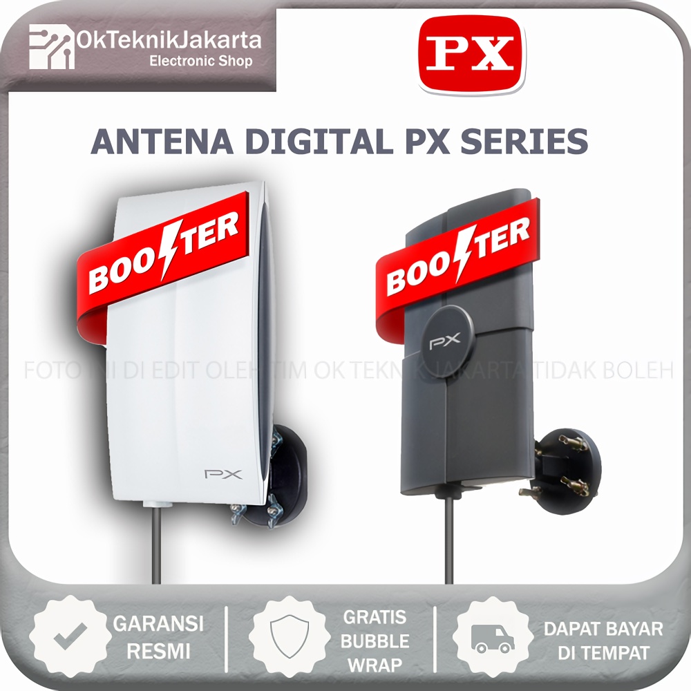 Antena TV Digital Analog PX DA 5120 Antena TV Digital Analog PX DA 5200 Kabel 12M Booster Indoor-Outdoor