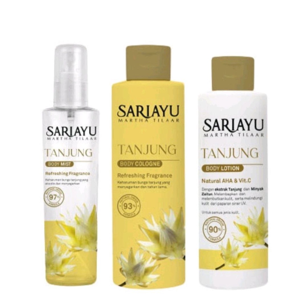 SARIAYU TANJUNG BODY MIST PERAWATAN BADAN PARFUM SARIAYU 100ML