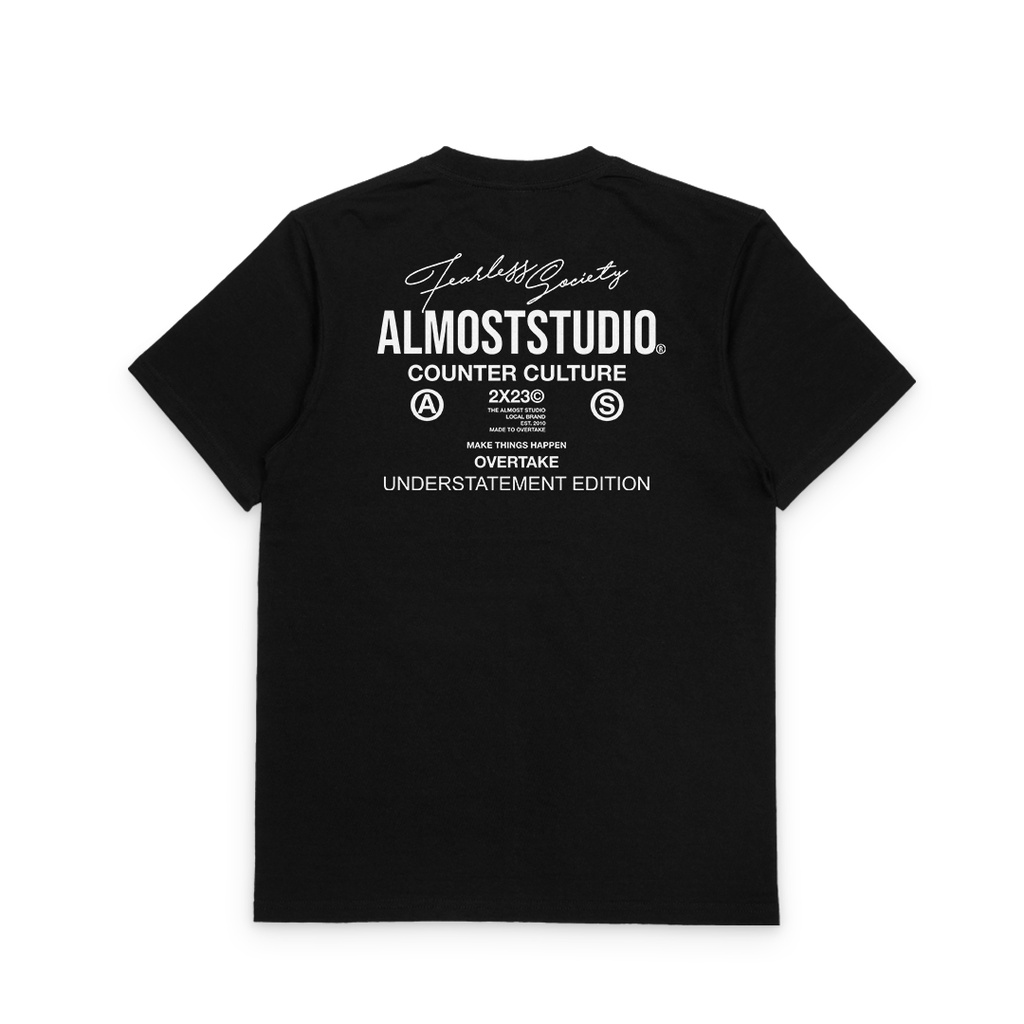 Almost Studio - T-Shirt - Almstcc - Black