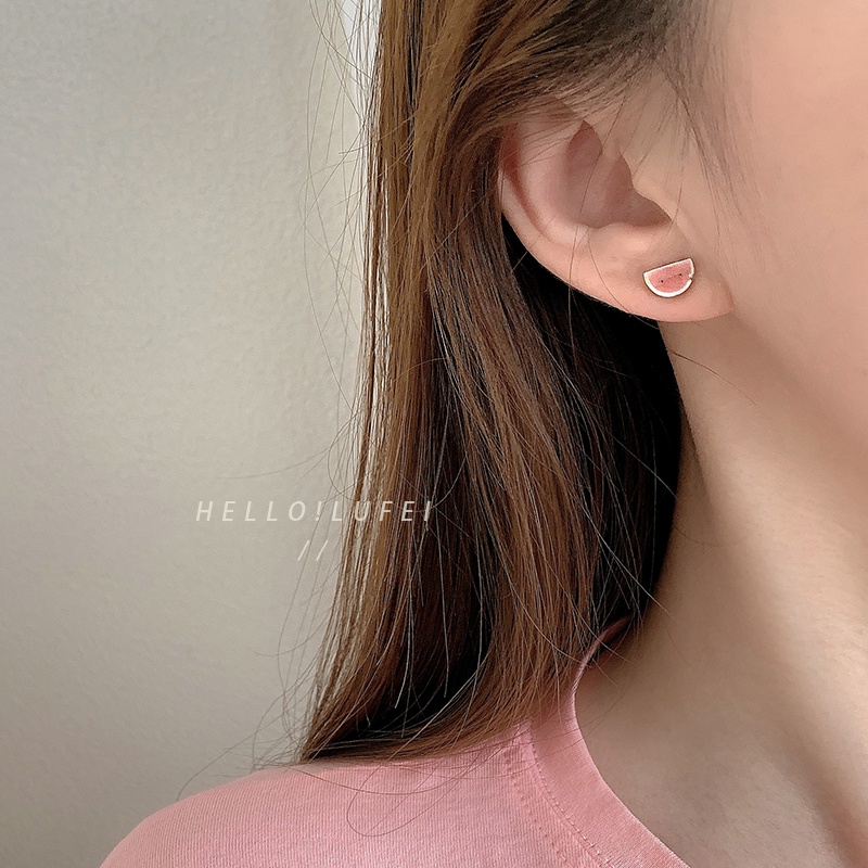 7buah set Versi Korea Dari Anting Musim Panas Klasik Anting Wanita Bunga Mutiara Sederhana