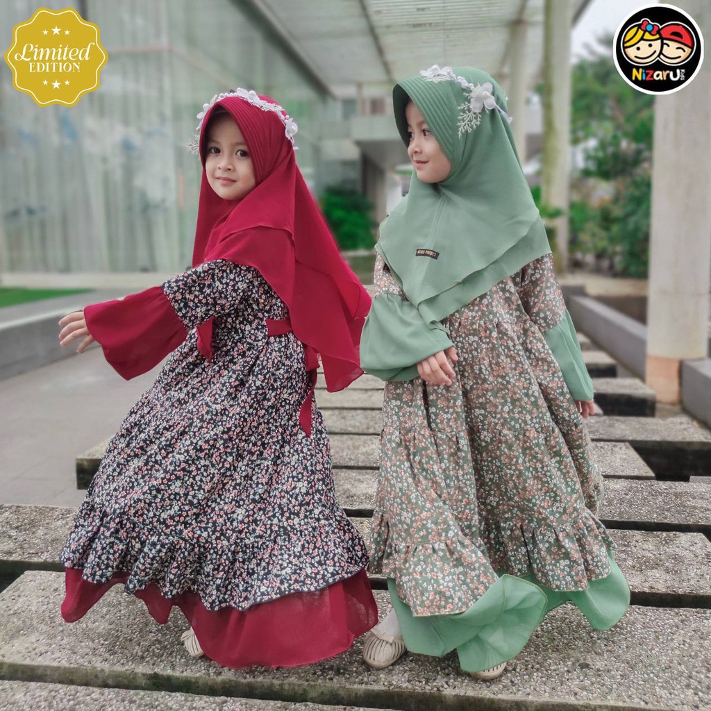 Gamis anak Queenby by Nizaru Project