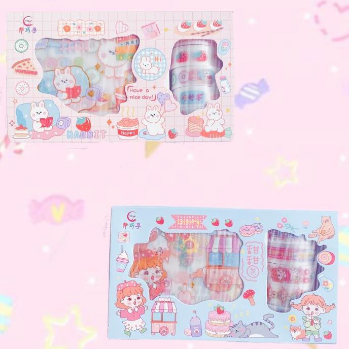 

Sticker deco set premium solatip deco diy scrapbook