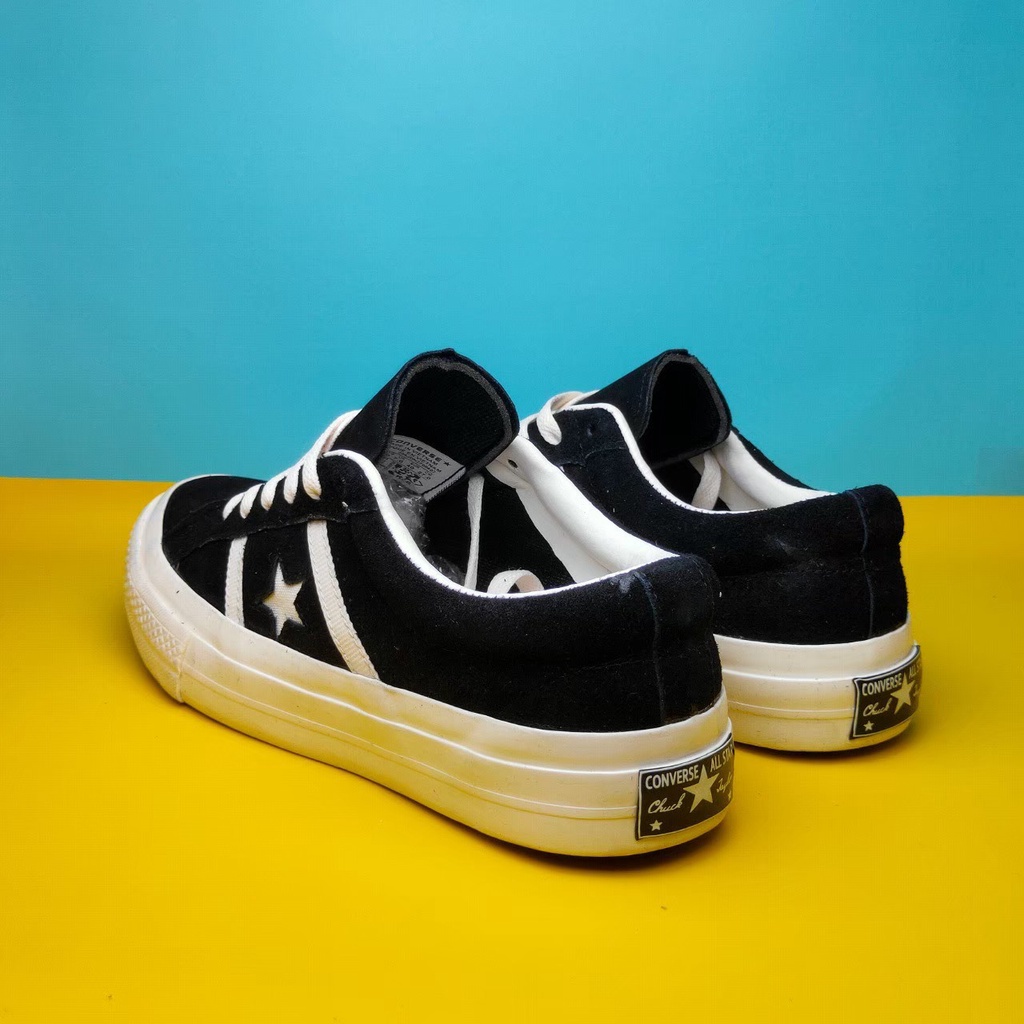 Sepatu Converse CT One Star Academy Black White Hitam Putih