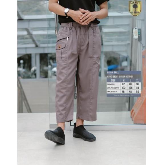 CHEKOUT Sirwal Boxer Fighter Jumbo Al Hanif