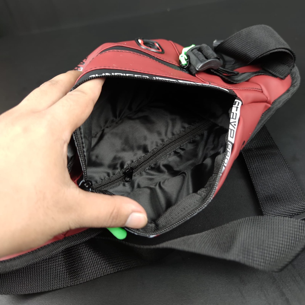 POLO AMSTAR - Tas Pinggang Anti Air Waistbag Tas Selempang Bahu