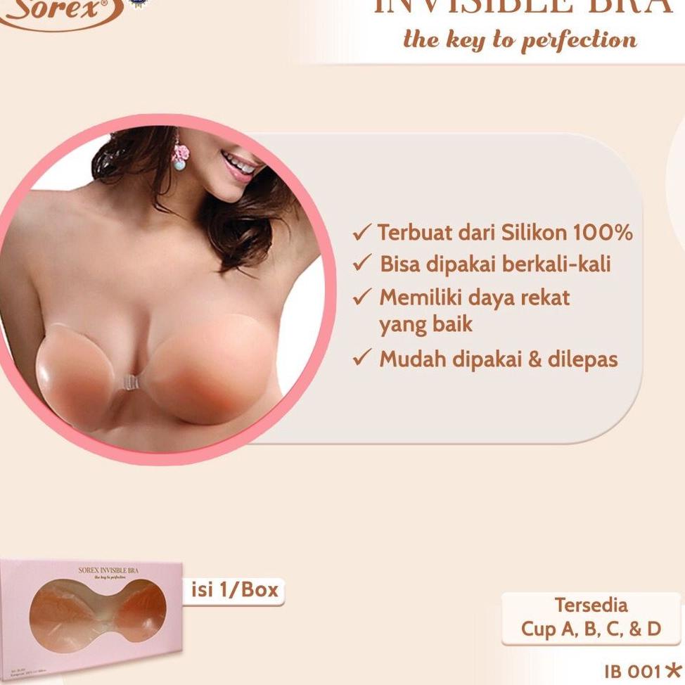 Original SOREX BH BRA SILIKON / SILICONE  SILICON SOREX IB 001 I INVISIBLE BRA | BH TEMPEL -TALLY BR