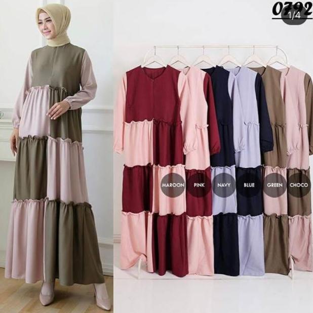ORIGINAL GAMIS HAMIL/BUSUI WANITA FITXL HD0792 Murah