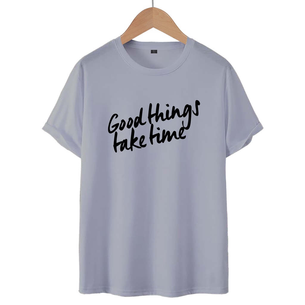 KAOS T-SHIRT GOOD THINGS / KAOS DISTRO WANITA.