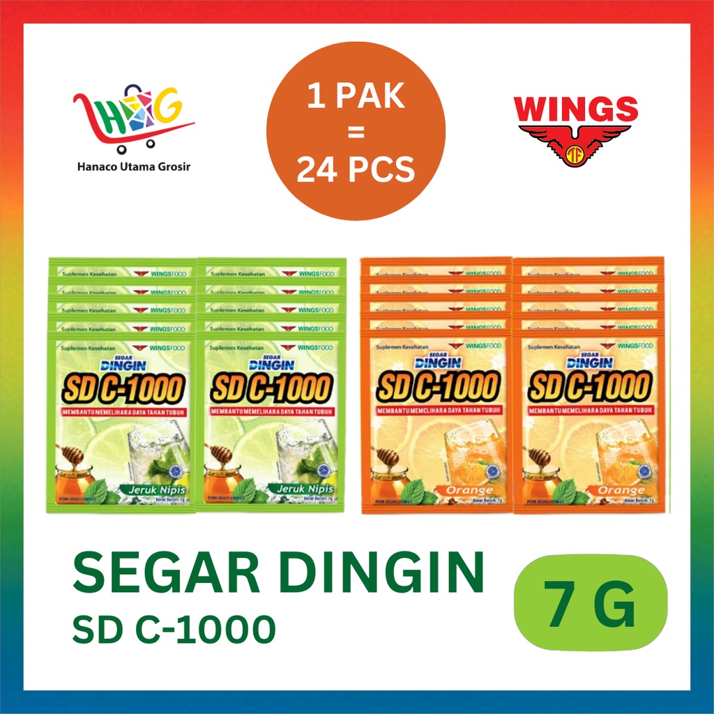 Segar Dingin SD C-1000 24x7g All Variant [ 1 PAK ]