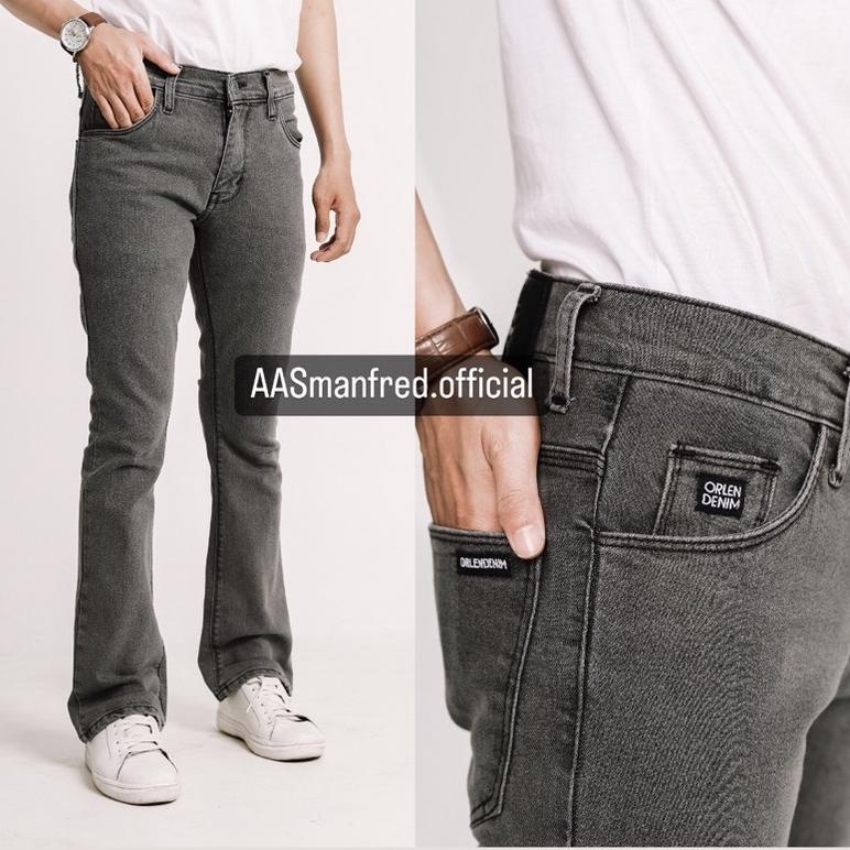 Sale Orlen Denim Celana Panjang Jeans Cutbray Pria