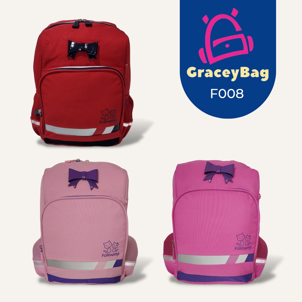 GB-F008 Tas Ransel Anak Perempuan Cordura Premium Import