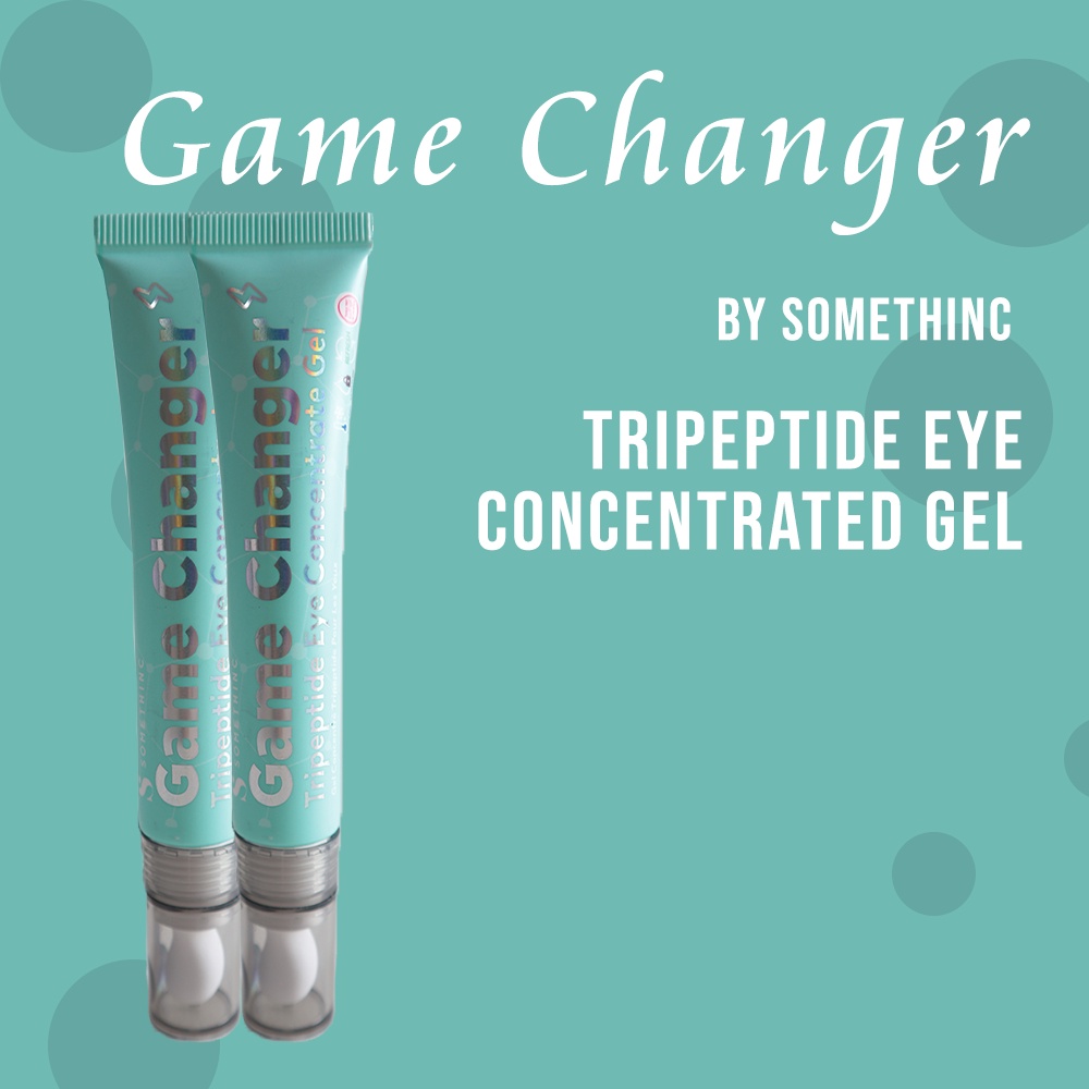 SOMETHINC GAME CHANGER Tripeptide Eye Concentrate Gel dengan caffeine aloe vera hyaluronic acid A14