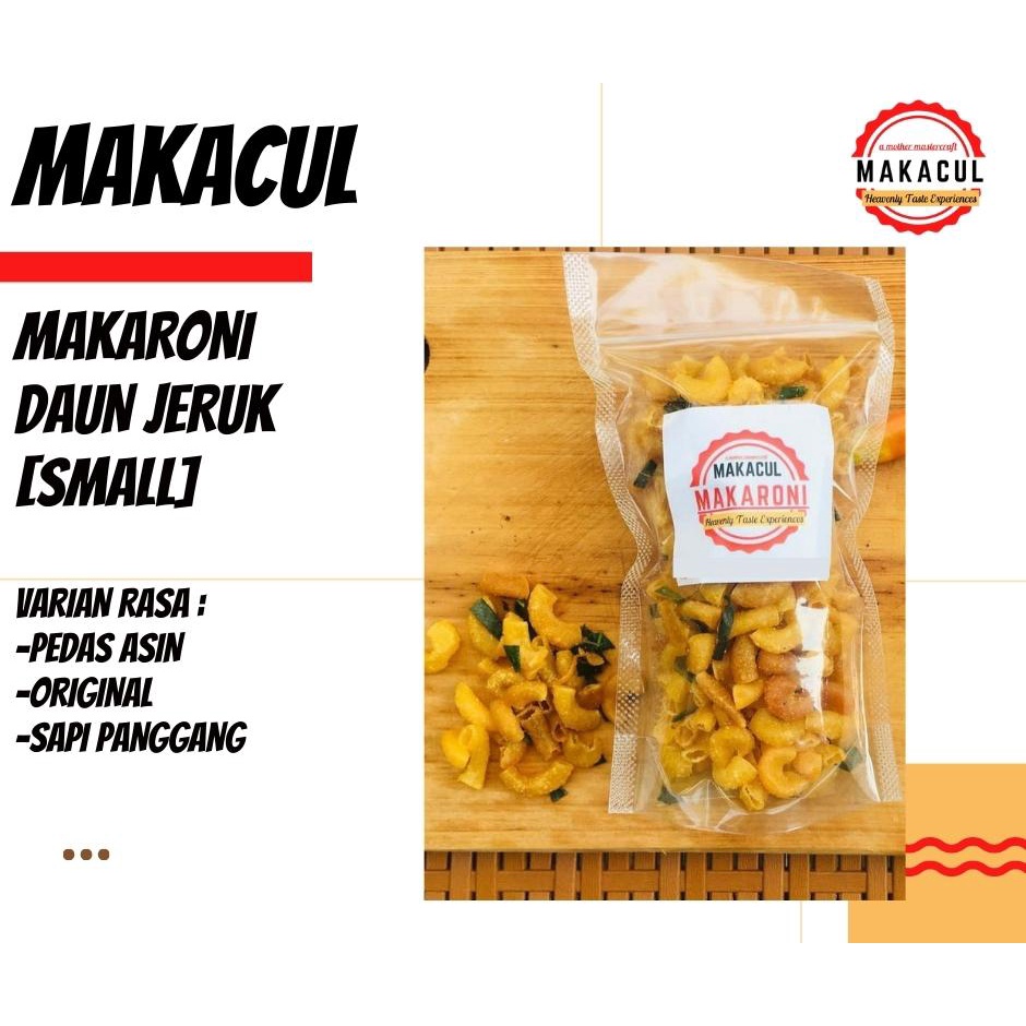 

Makaroni Bantet Goreng Daun Jeruk Makacul [SMALL]