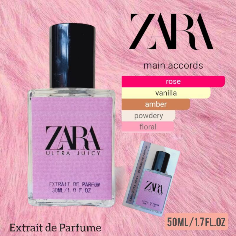 PARFUM WANITA TAHAN LAMA EDT DAN EXTRAIT ZARA 30ML DAN 50ML