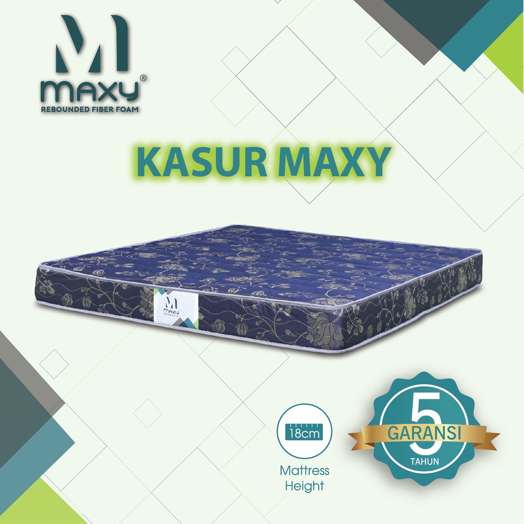 Central Maxy Kasur Busa Rebounded Tebal 17 cm