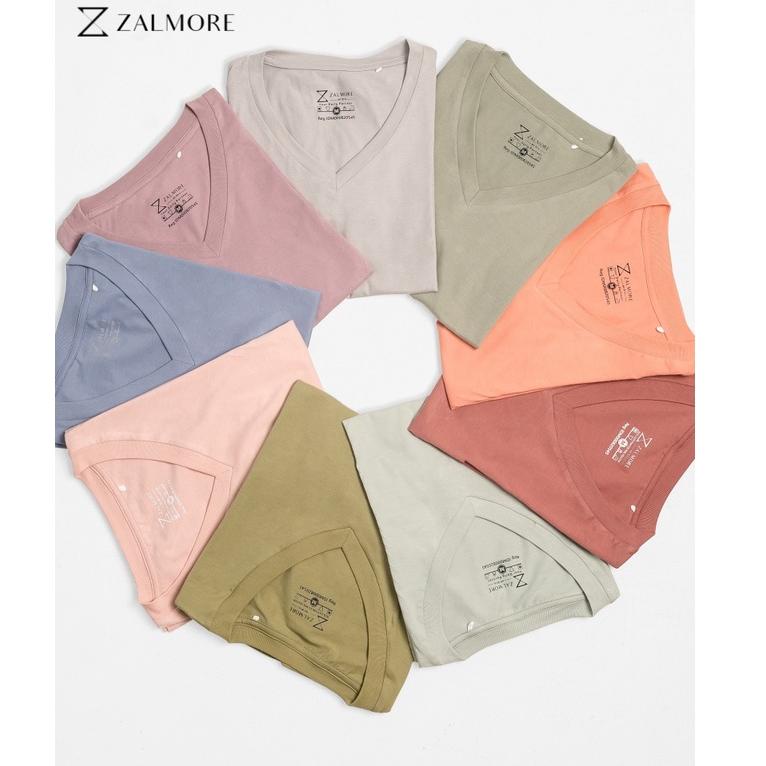 REKOMENDASI Zalmore Pastel Series Woman T-Shirt Premium - Kaos Wanita