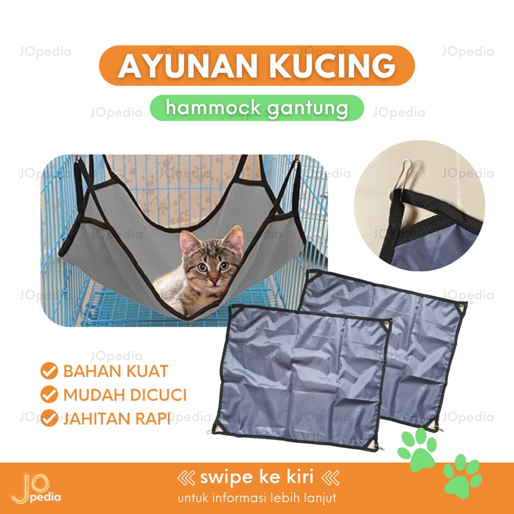 AYUNAN KUCING Hammock Tempat Tidur Gantung