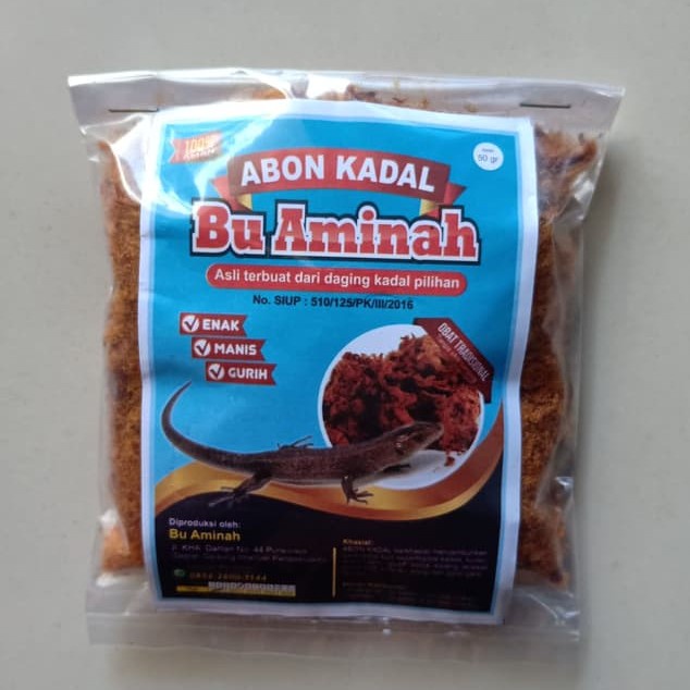 

Abon Kadal Asli 100% Original Obat Kulit Tradisional Mengobati Gatal Kulit Iritasi Gudik Alergi Kemasan isi 50 Gram